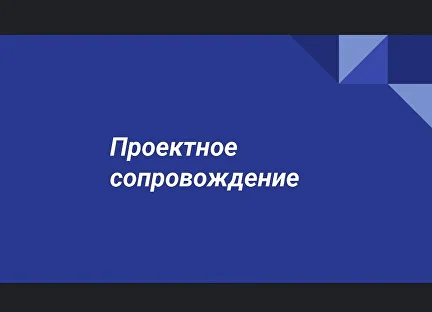 Проектное сопровождение